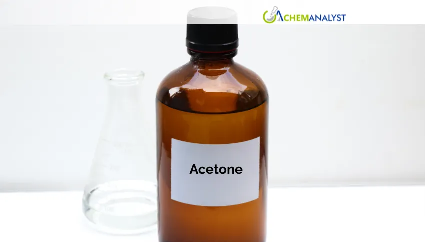 What Factors Drove US Acetone Prices 8% Higher in August?